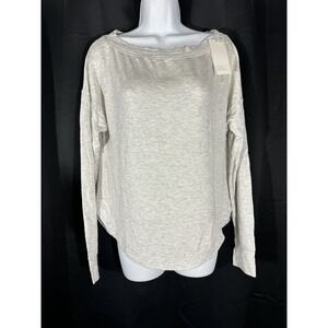 All in‎ Motion Women's Gray Super Soft Modal Sweatshirt - Size Small - NWT